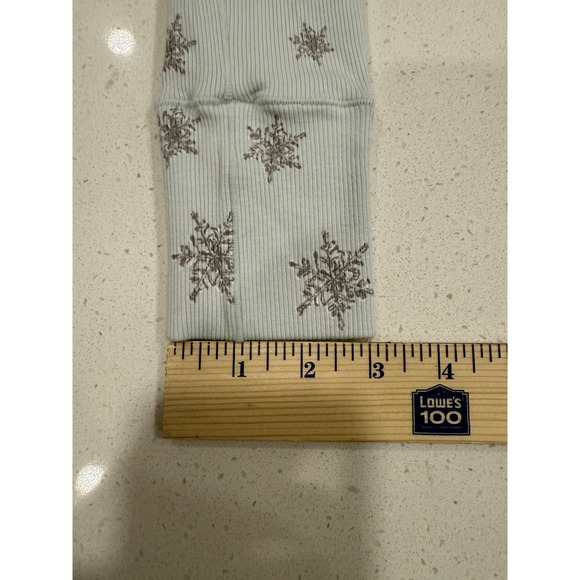 Skims Women's Small Frost Snowflake Leggings - Picture 7 of 8